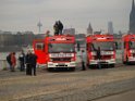 Neue LF`s fuer Koeln Uebergabe in Koeln Deutz an den Wachen  P095